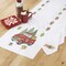 Herrschners Christmas Truck Table Runner Stamped Cross-Stitch